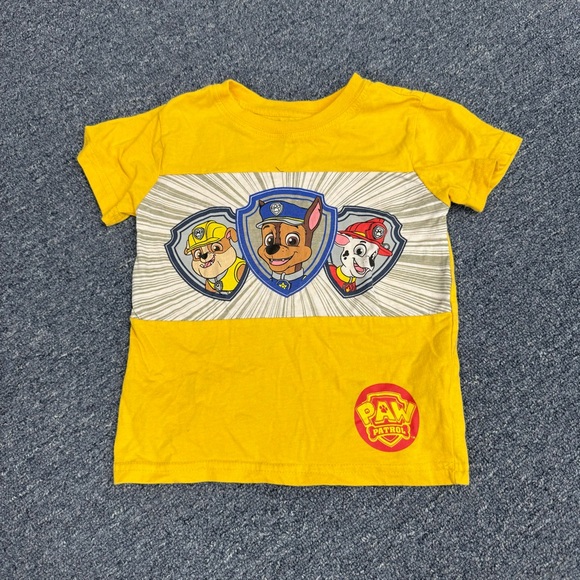 Paw Patrol Nickolodean Graphic Short Sleeve Shirt Size 3T - Picture 1 of 2